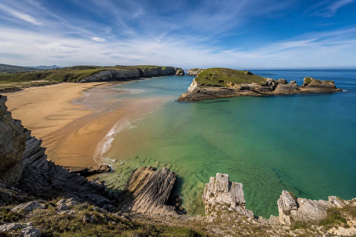 Playas de Cantabria cerca del Hotel Paraíso del Pas